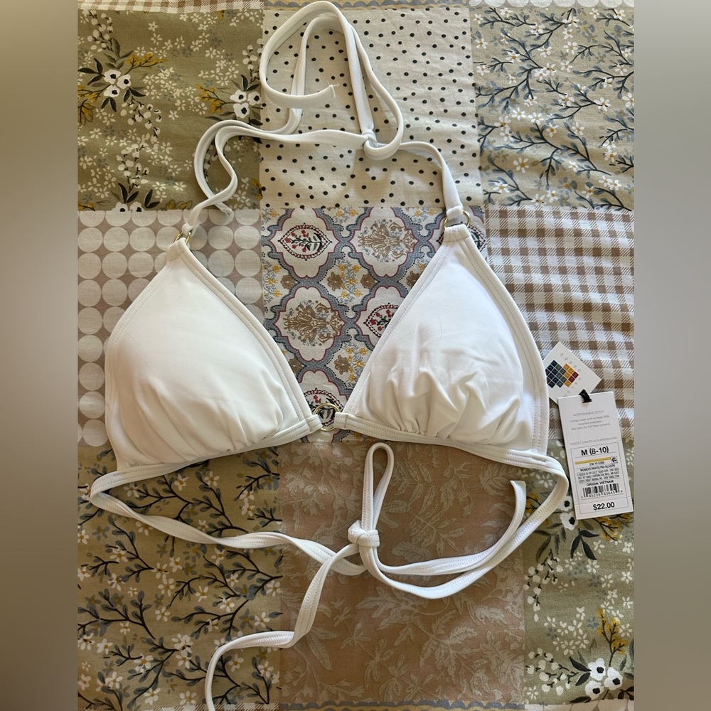 White Bikini Top